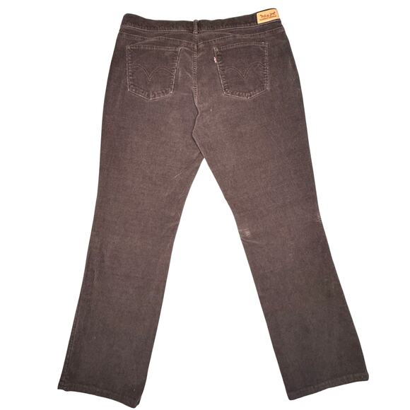 Levi's Women's Straight Leg Jeans - Brown - Picture 2 of 8